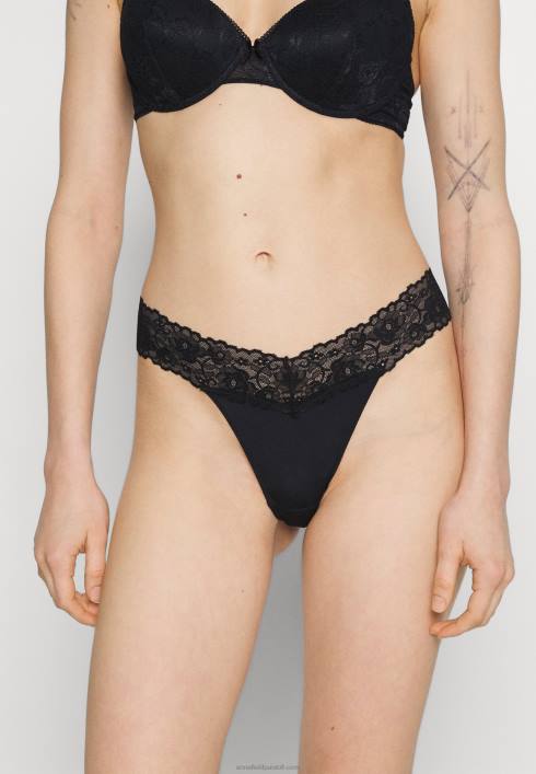 femei Pachet 5 tanga roz/negru Anna Field2284980