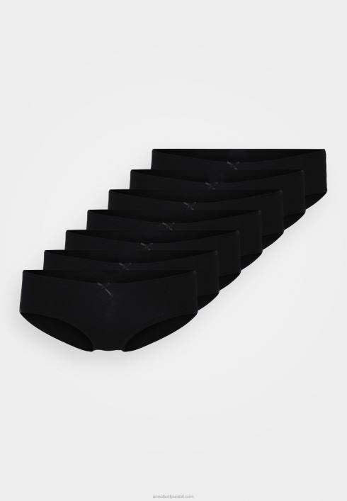 femei Romy pachet 7 slip negri Anna Field2284985