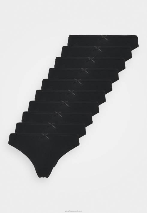 femei Tanga neagra pachet 10 Anna Field2284982