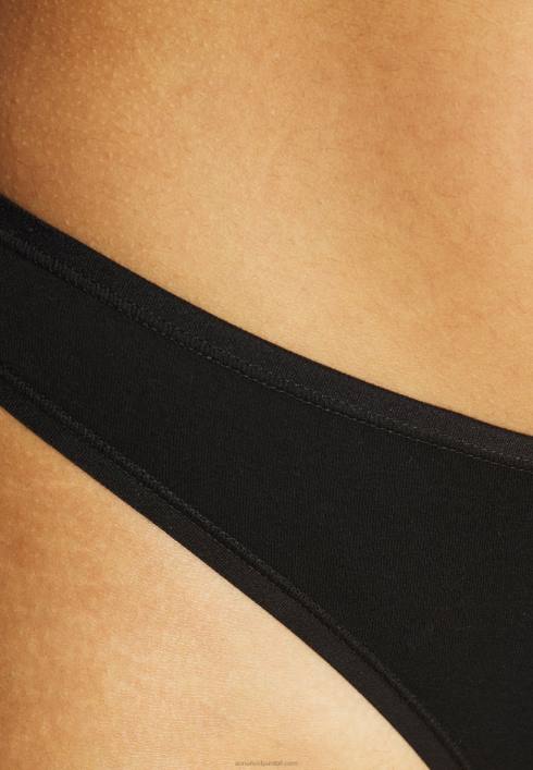 femei Tanga neagra pachet 10 Anna Field2284982