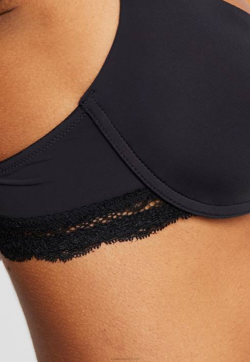 femei nadine 2pp tricou sutien tricou sutien albastru închis/negru Anna Field2284935