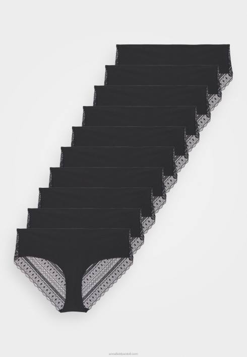 femei slip scurt de 10 pp negru Anna Field22841009