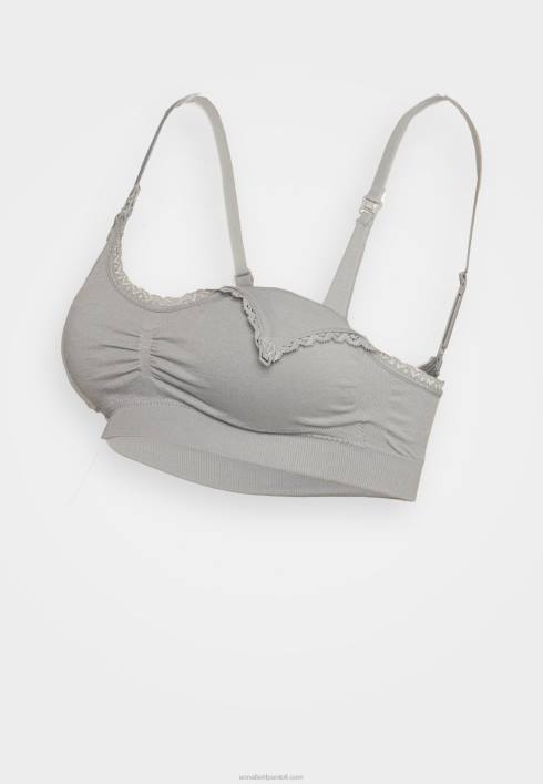 femei sutien de maternitate fără cusături pachet 2 bustieră gri/negru Anna Field2284952