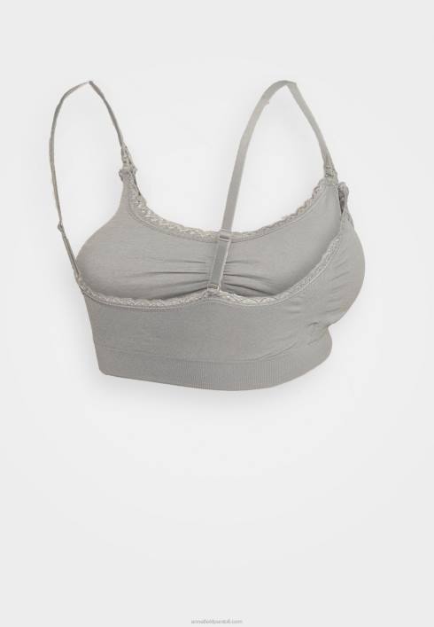 femei sutien de maternitate fără cusături pachet 2 bustieră gri/negru Anna Field2284952