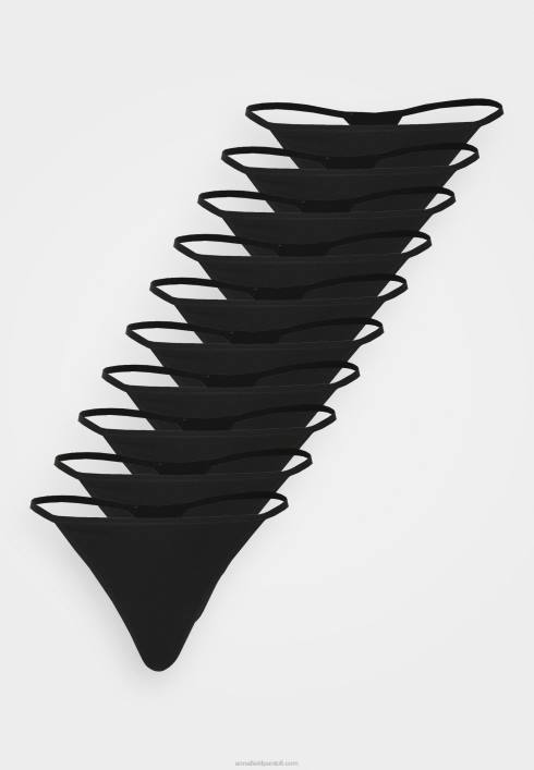 femei tanga de bumbac cody 10pp negru Anna Field2284986