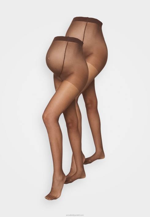 femei 20 den pachet de 2 colanti maro inchis Anna Field22841100