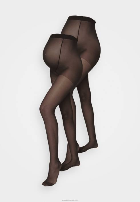 femei 20 den pachet de 2 colanti negri Anna Field22841095