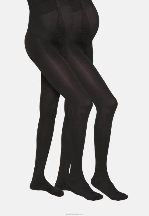 femei 2pp 100 den colanti de maternitate negri Anna Field22841101