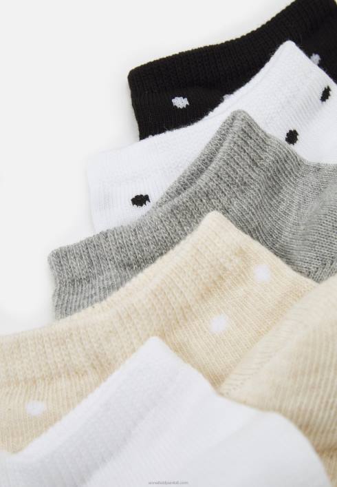 femei Pachet 5 șosete gri/alb/negru Anna Field22841137