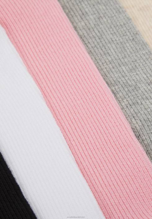 femei Pachet 5 șosete negru/alb/gri Anna Field22841127