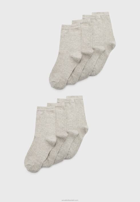 femei Pachet 8 șosete gri Anna Field22841141