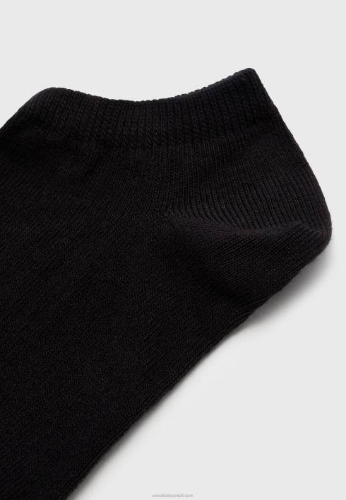 femei Pachet 8 șosete negre Anna Field22841132