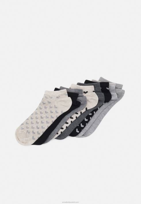 femei Pachet 8 șosete negru/gri Anna Field22841138