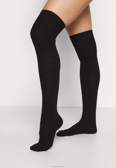 femei Pachet de 2 șosete peste genunchi negre Anna Field22841159
