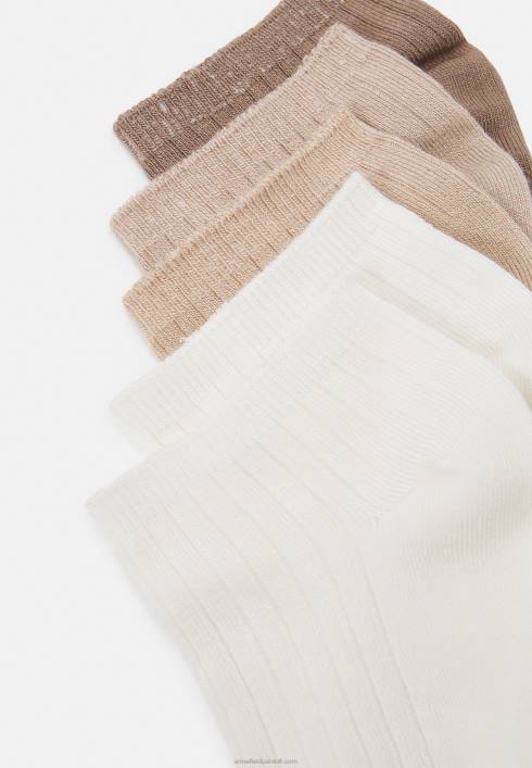 femei șosete adidași cu nervuri moi Pachet 5 șosete bej Anna Field22841118