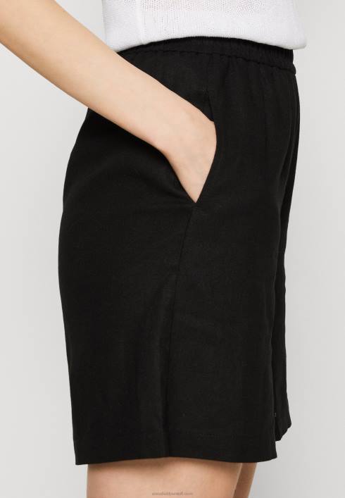 femei pantaloni scurți din amestec de in negru Anna Field2284858