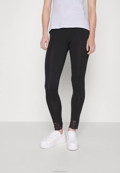 femei Pachet 2 pantaloni leggings negru/albastru închis Anna Field2284657