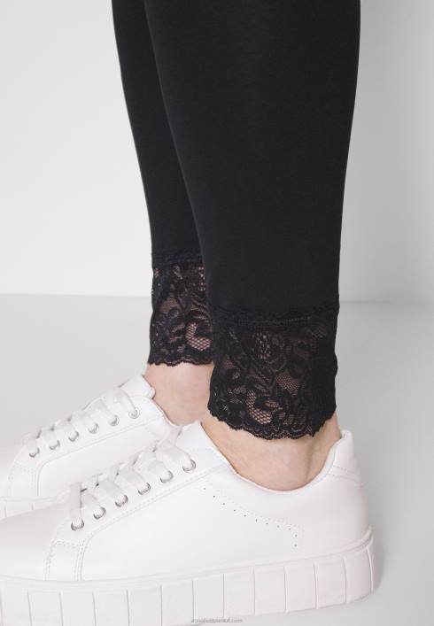 femei Pachet 2 pantaloni leggings negru/albastru închis Anna Field2284657