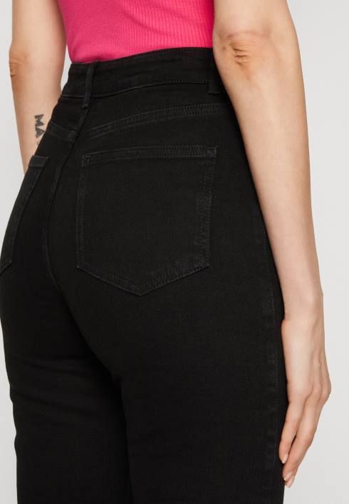 femei blugi cu picioare drepte denim negru Anna Field2284665