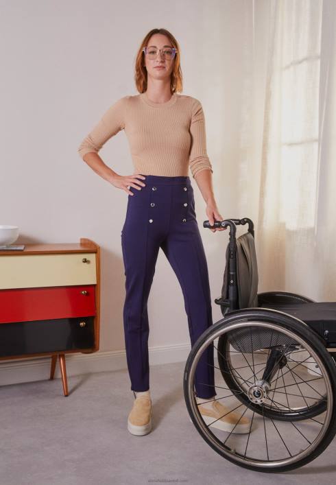 femei pantaloni albastru închis Anna Field2284643