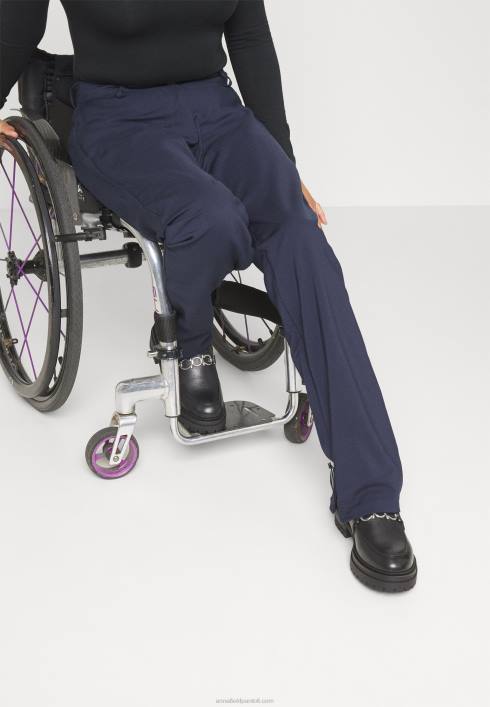 femei pantaloni albastru închis Anna Field2284647