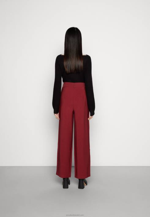 femei pantaloni bordeaux Anna Field2284606