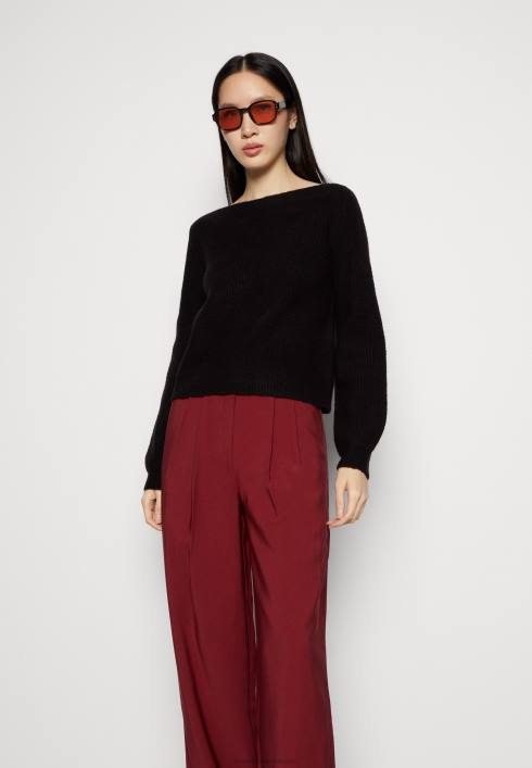 femei pantaloni bordeaux Anna Field2284606