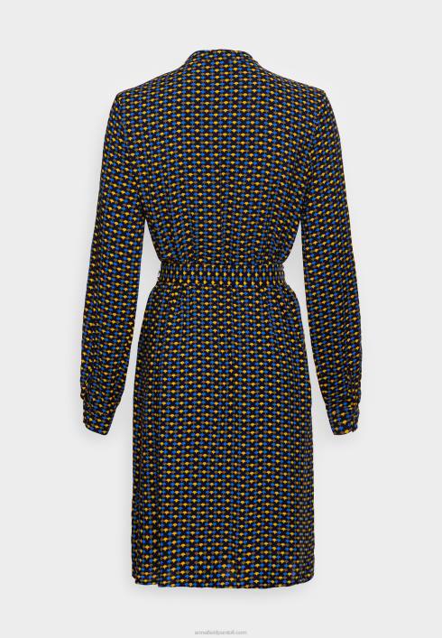 femei rochie camasa albastru/galben Anna Field228481