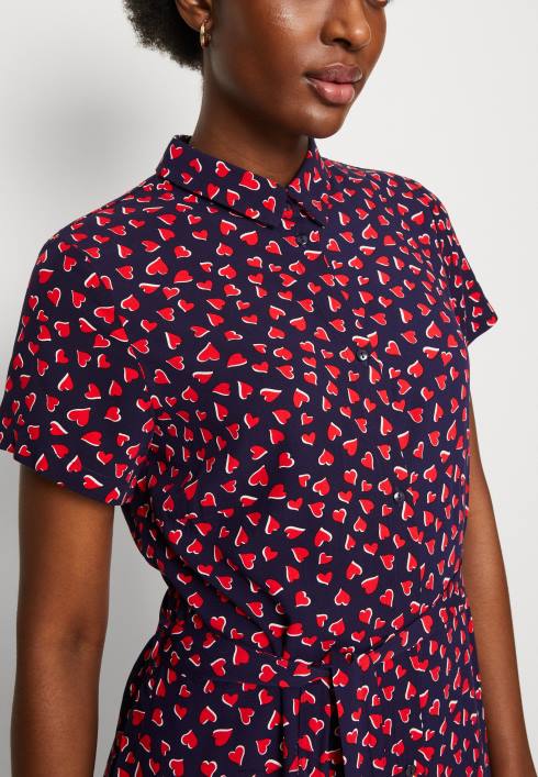 femei rochie camasa albastru inchis/rosu Anna Field228491