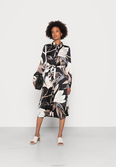 femei rochie camasa neagra/multicolora Anna Field228493