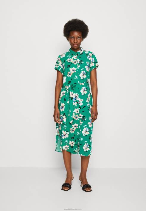 femei rochie camasa verde/roz Anna Field228489