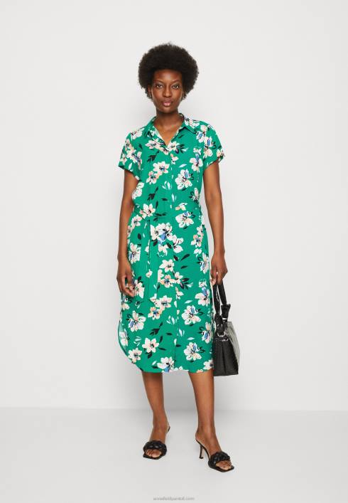 femei rochie camasa verde/roz Anna Field228489