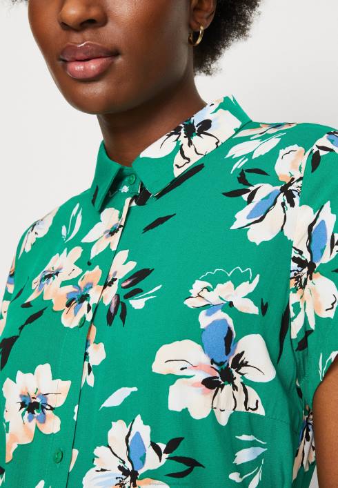 femei rochie camasa verde/roz Anna Field228489