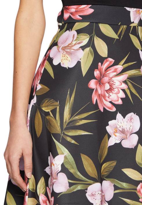 femei rochie de zi neagra/neagra/roz Anna Field228415