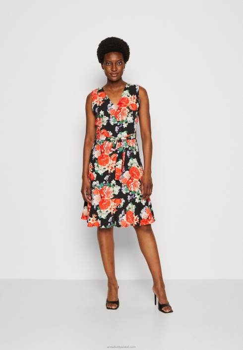 femei rochie de zi neagra/rosu Anna Field228417