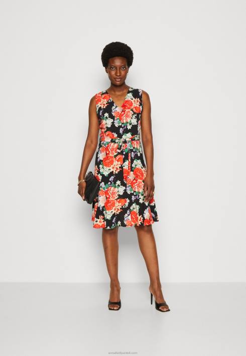 femei rochie de zi neagra/rosu Anna Field228417