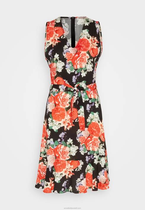 femei rochie de zi neagra/rosu Anna Field228417