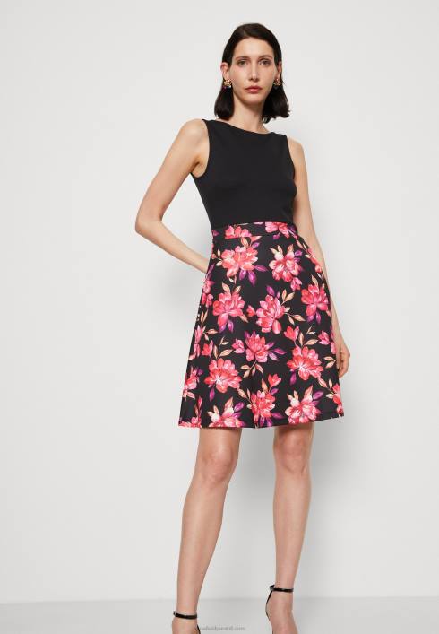 femei rochie de zi neagra/rosu/violet Anna Field228411