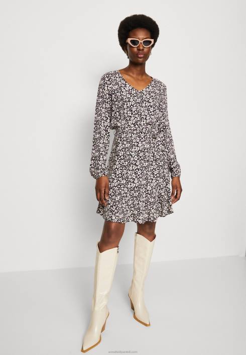 femei rochie de zi negru/alb Anna Field228425