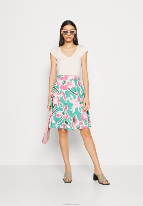 femei rochie din denim alb/verde/roz Anna Field228468