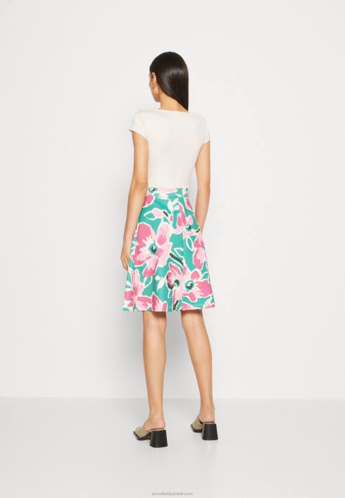 femei rochie din denim alb/verde/roz Anna Field228468