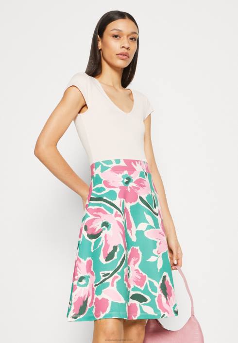 femei rochie din denim alb/verde/roz Anna Field228468