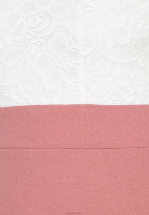 femei rochie din jerse alb/roz Anna Field228436