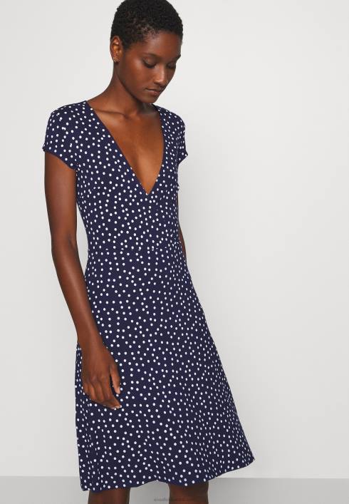 femei rochie din jerse albastru maritim/alb Anna Field2284129