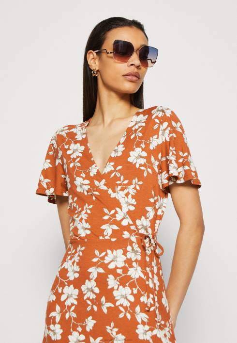 femei rochie din jerse maro/alb Anna Field2284185