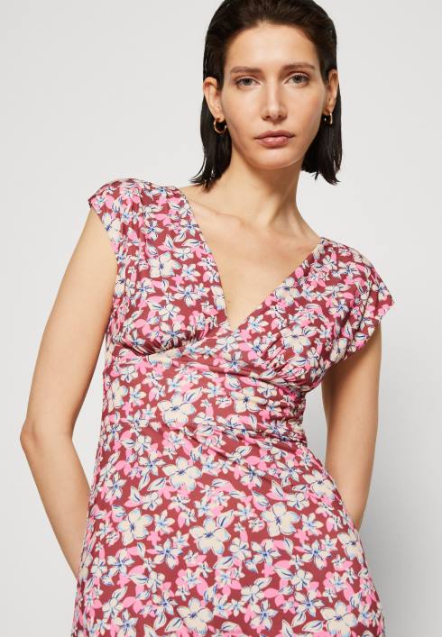 femei rochie din jerse maro/bej/roz Anna Field2284123