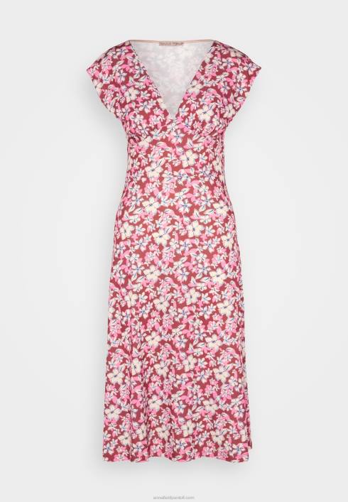 femei rochie din jerse maro/bej/roz Anna Field2284123