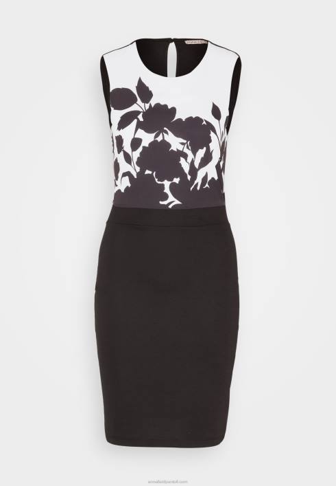 femei rochie din jerse negru/alb Anna Field2284106