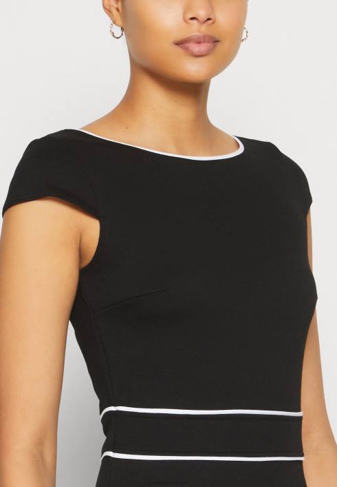 femei rochie din jerse negru/alb Anna Field2284113