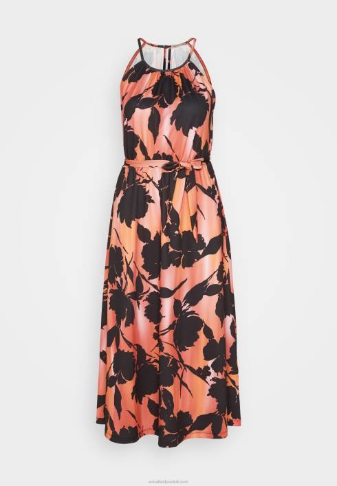 femei rochie din jerse negru/portocaliu Anna Field228447